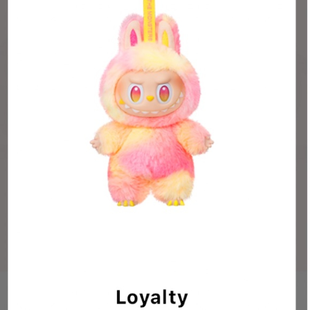 Big into Energy Labubu - Loyalty - 100% Authentic